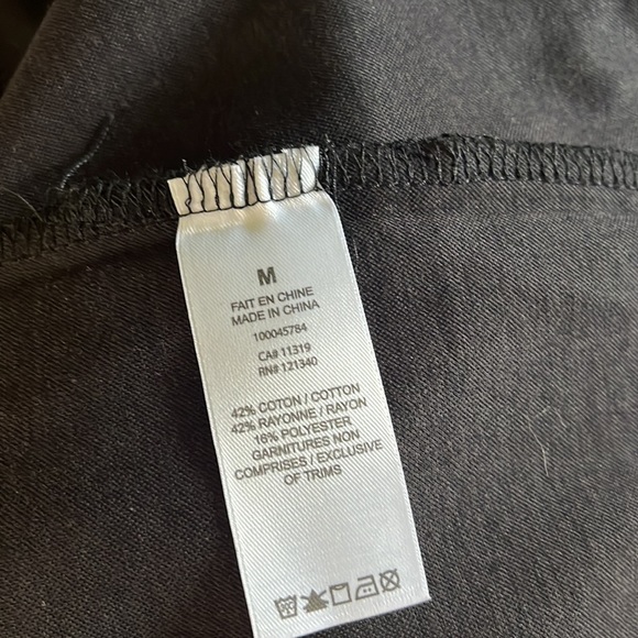 Medium Dynamite Black Long Sleeves Dress - Picture 6 of 7